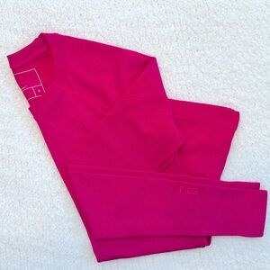 FIGS Pink Underscrub size small